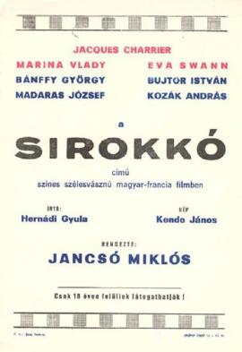 Sirokko a k a  Winter Wind (1969)